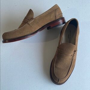 Banana Republic Men's Tan Suede  Loafers Sz 8
